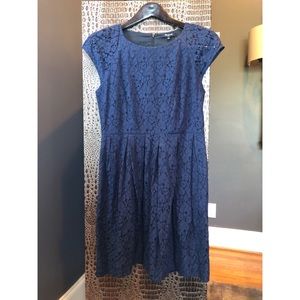 NEW Madewell Navy Lace Dress